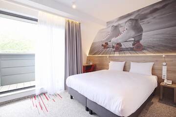 Двухместный номер с 1 кроватью и балконом в Отеле Active Hotel